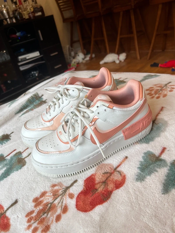 Miu Miu Nike Air Force 1 Shadow “White Coral Pink” Women’s Size 7
