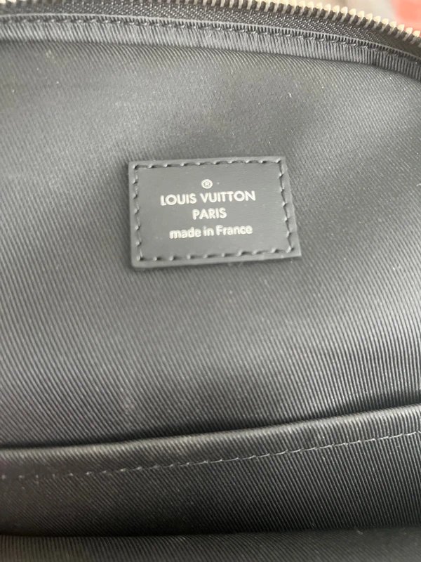 Louis Vuitton black men’s cross body bag