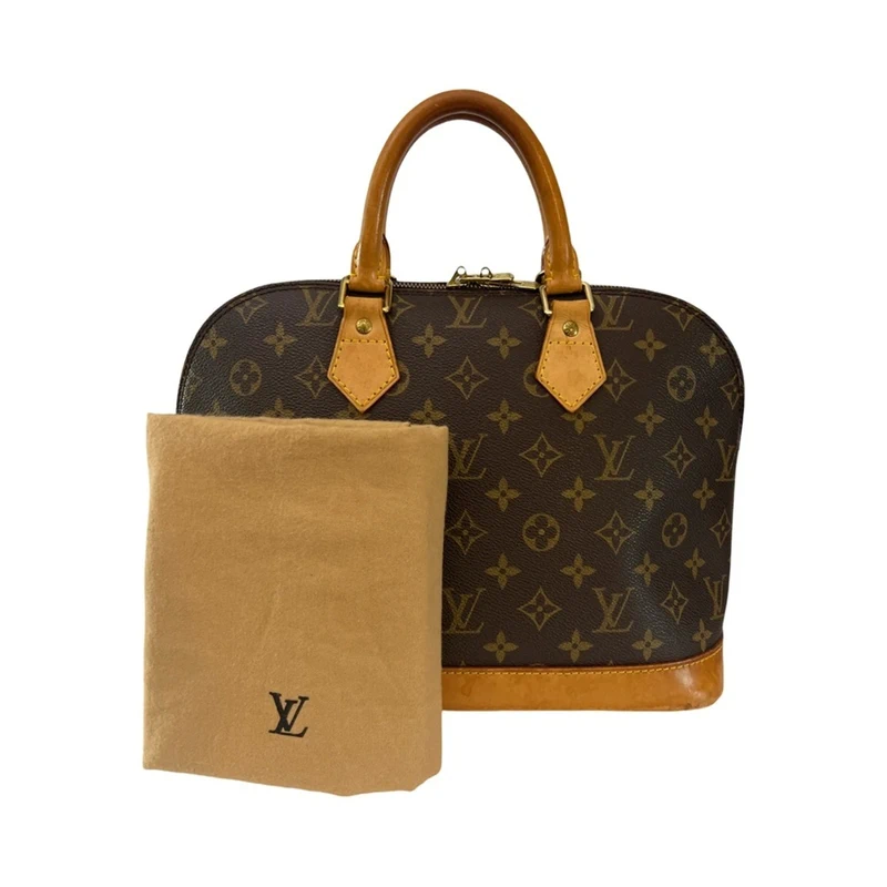 Louis Vuitton Louis Vuitton Monogram Canvas Alma Satchel With Dustbag Authentic Made in France