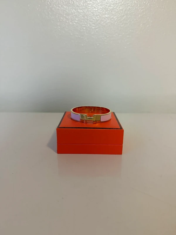 Hermès Hermes Bracelet Pink Gold Womens OS