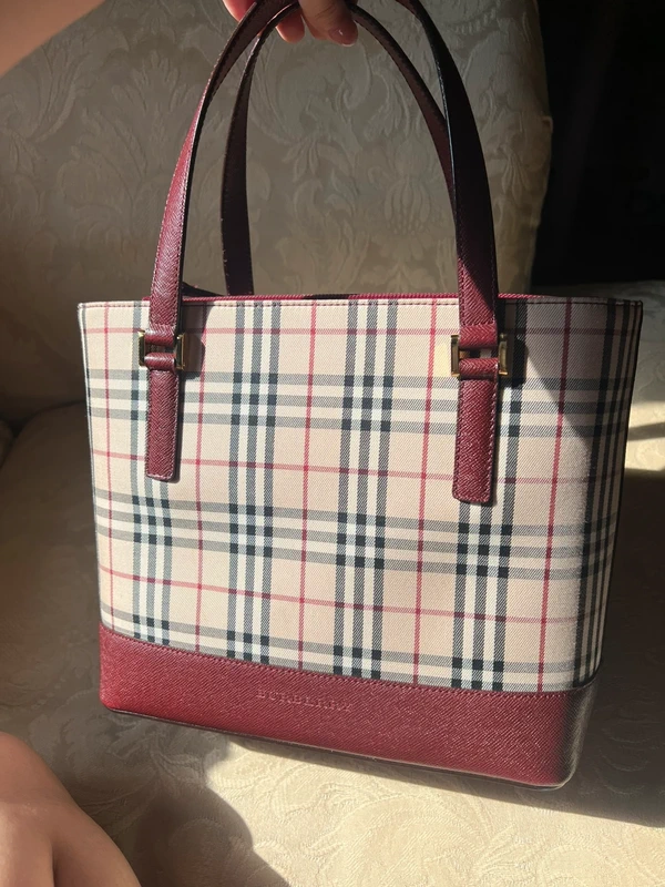 Burberry Vintage Burberry Canvas Bag