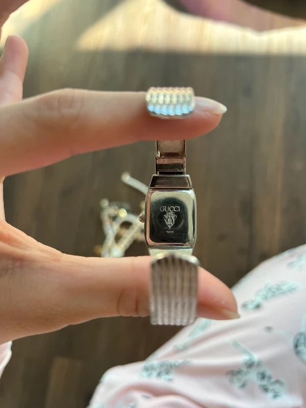 Gucci Vintage Gucci silver watch