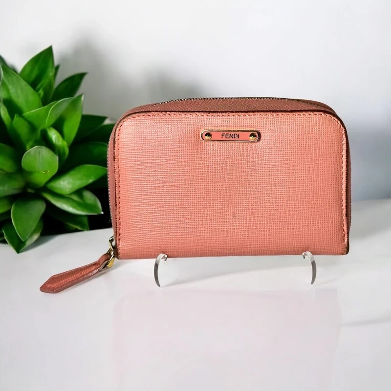 Fendi Fendi Zip-around Compact Wallet